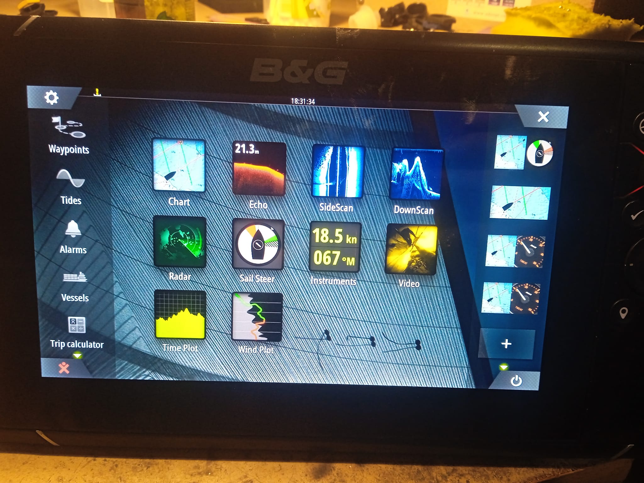 B&G Zeus 3 9" repair