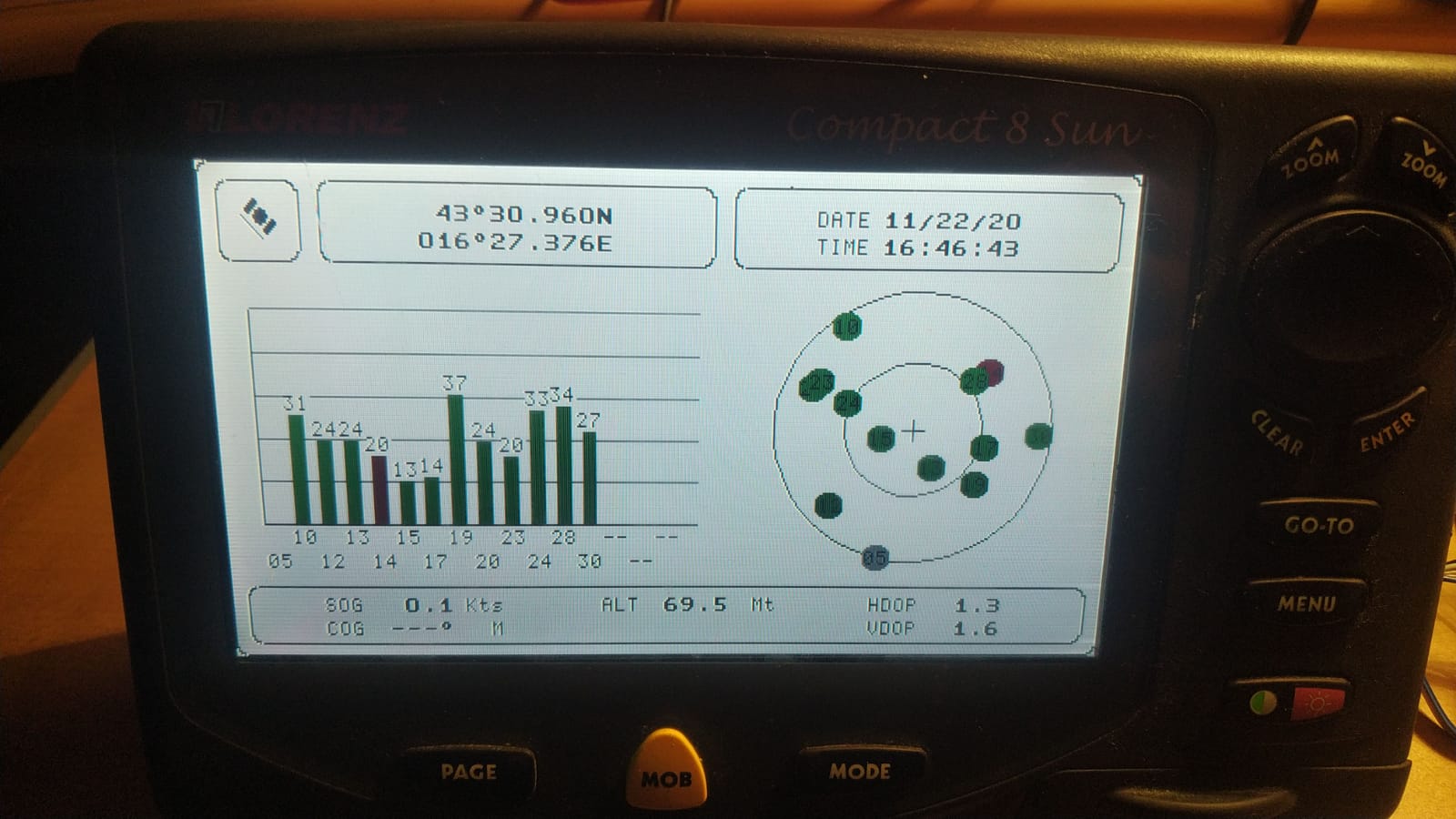 Lorenz Compact 8 Sun repair