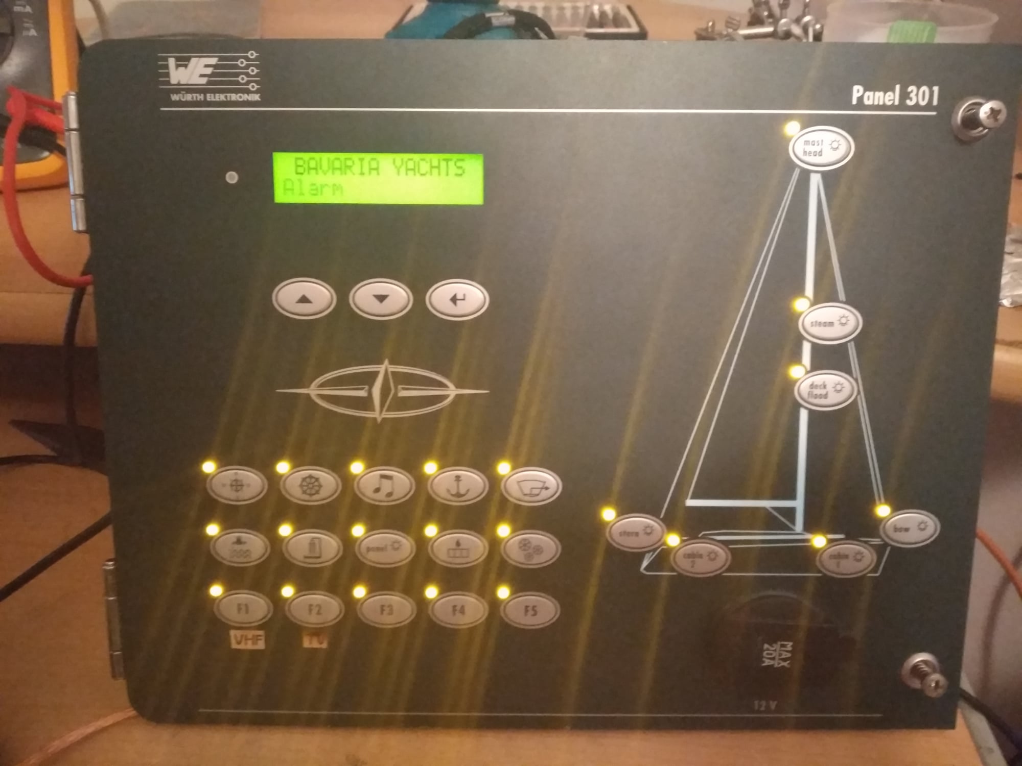 Bavaria Yachts Panel 301 repair